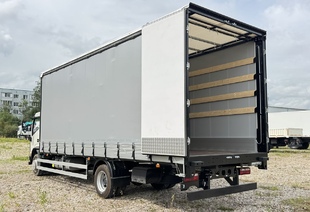 JAC N120 NEW БОРТОВОЙ С ТЕНТОМ (ШТОРЫ) И СДВИЖНАЯ КРЫША